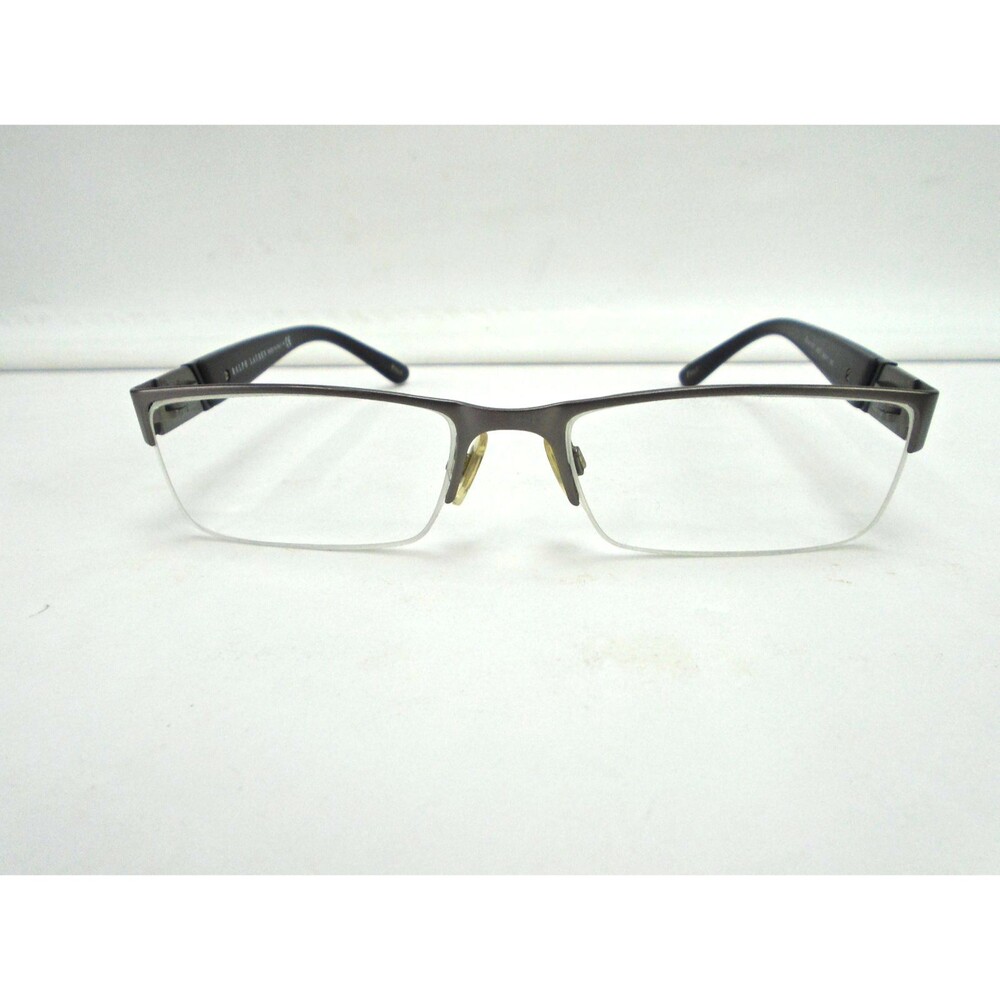 Polo Ralph Lauren Eyeglasses PH1117 9157 Gunmetal Black Half Rim Italy 56-17 140 - Picture 6 of 9